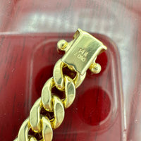6.25mm 14k Yellow Gold Miami Cuban Bracelet