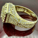 14K Gold Octagon Shaped Ring