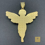 10K Yellow Gold Angel Pendant