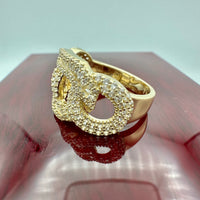14K Gold Fancy Mariner Link Ring