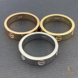14K Gold Solid Band